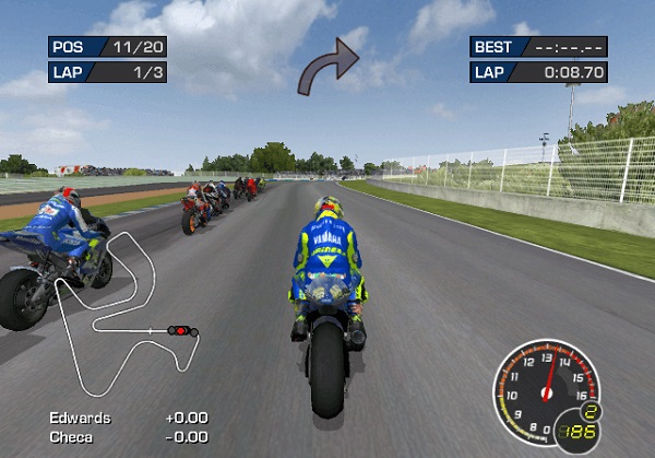 Juegos de carreras y competiciones para descargar. MotoGP. MotoGP 3 Ultimate Racing Technology