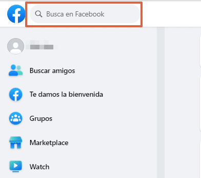 Cómo buscar y hallar personas en Facebook por su número de teléfono desde el navegador web paso 2