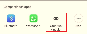 Cómo enviar archivos pesados por WhatsApp con Google Drive paso 3
