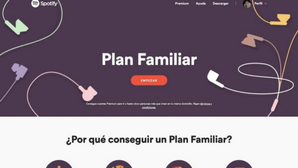 Cómo conseguir un Plan Familiar de Spotify