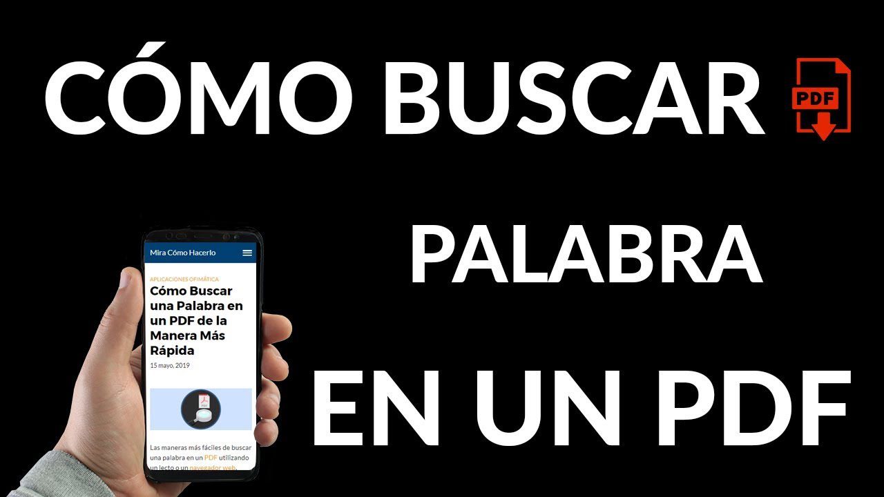 Cómo buscar en un PDF: consejos y buenas prácticas