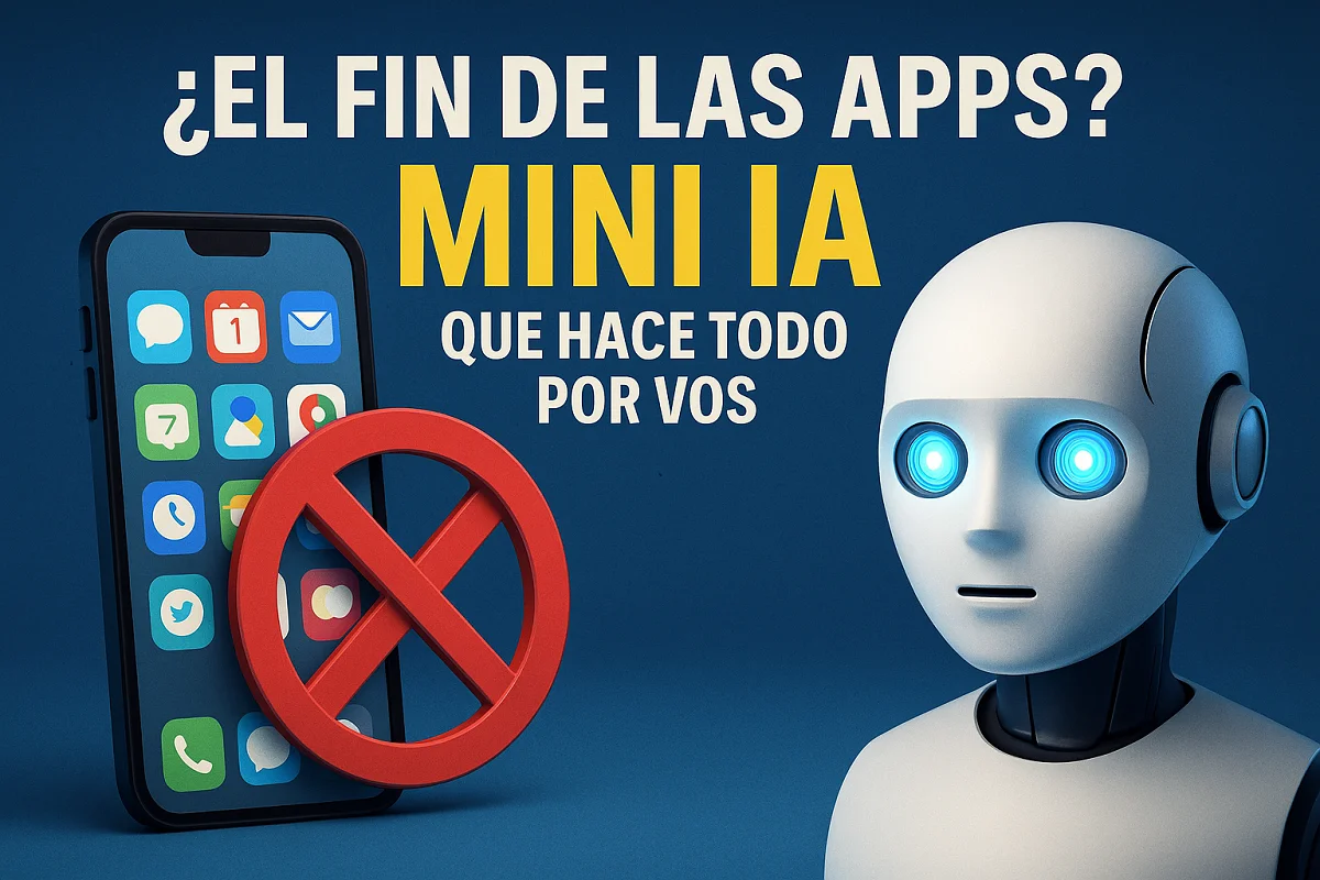 ¿El fin de las apps? Así funcionan las “mini IA” que hacen todo por vos sin instalar nada 2 mini-ia-reemplaza-a-las-apps-del-movil